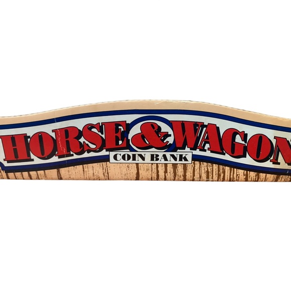 ERTL VTG 1990 True Value Horse & Wagon Coin Bank Die Cast Locking w/KEY NIB - Picture 11 of 11